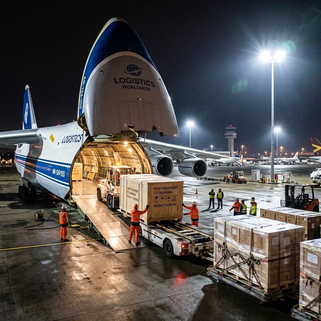 Авиадоставка негабаритного бурового оборудования в труднодоступный регион